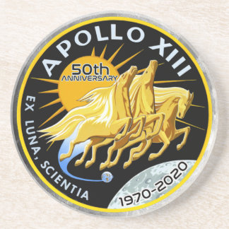 Dessous De Verre En Grès Apollo 13 50th Anniversary 1970 - 2020