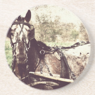 Dessous De Verre En Grès Appaloosa Horse