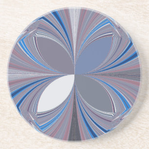 Dessous De Verre En Grès Araignée bleue