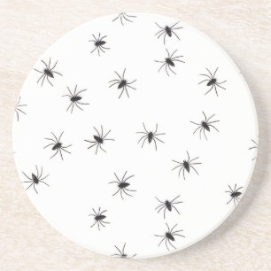 Dessous De Verre En Grès Araignées