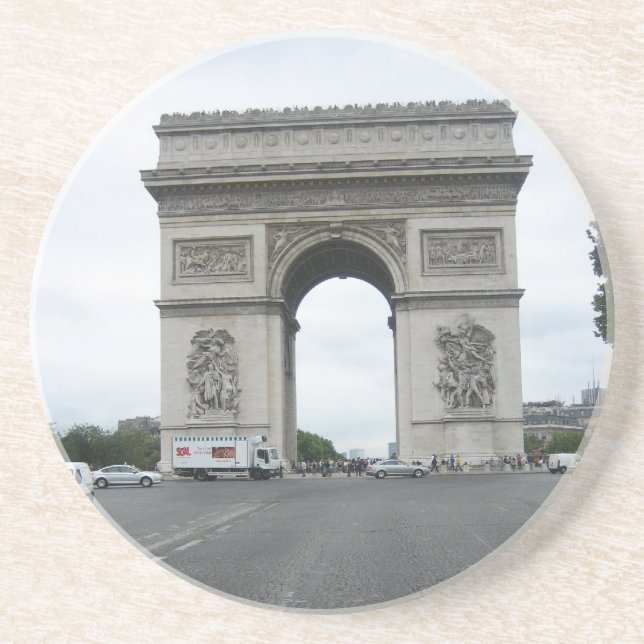 Dessous De Verre En Grès Arc de Triomphe (Devant)