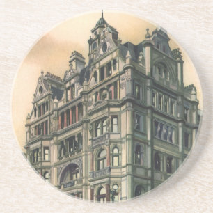Dessous De Verre En Grès Architecture Ancienne Hôtel Queens Leicester Squar