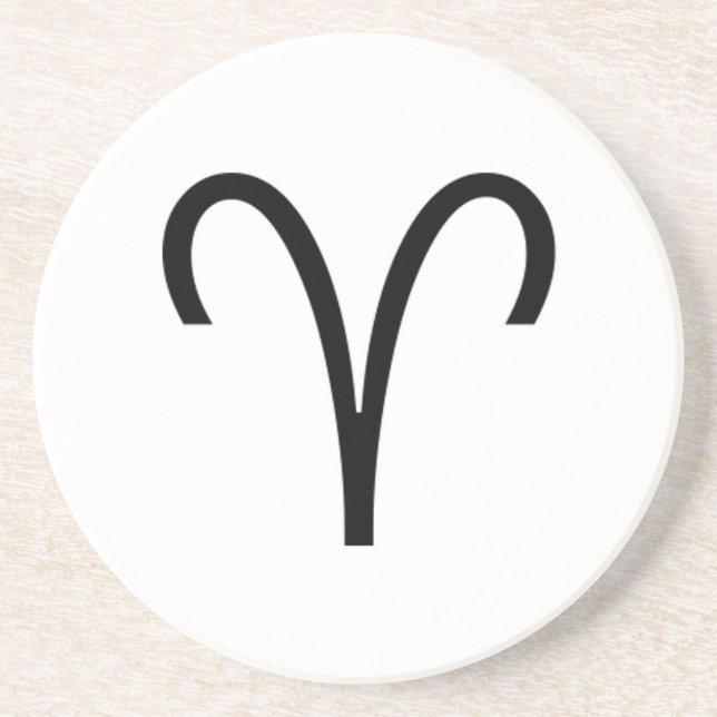 Dessous De Verre En Grès Aries (Devant)