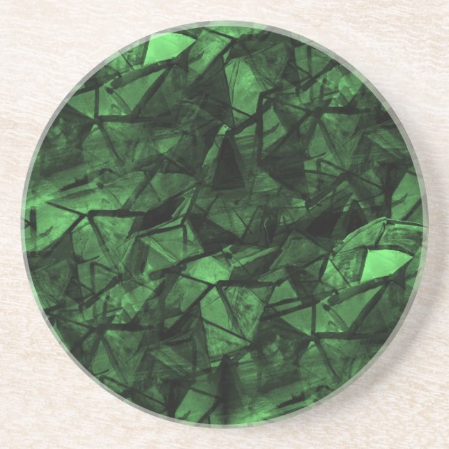 Dessous De Verre En Grès Arrière - plan 5 (Devant)