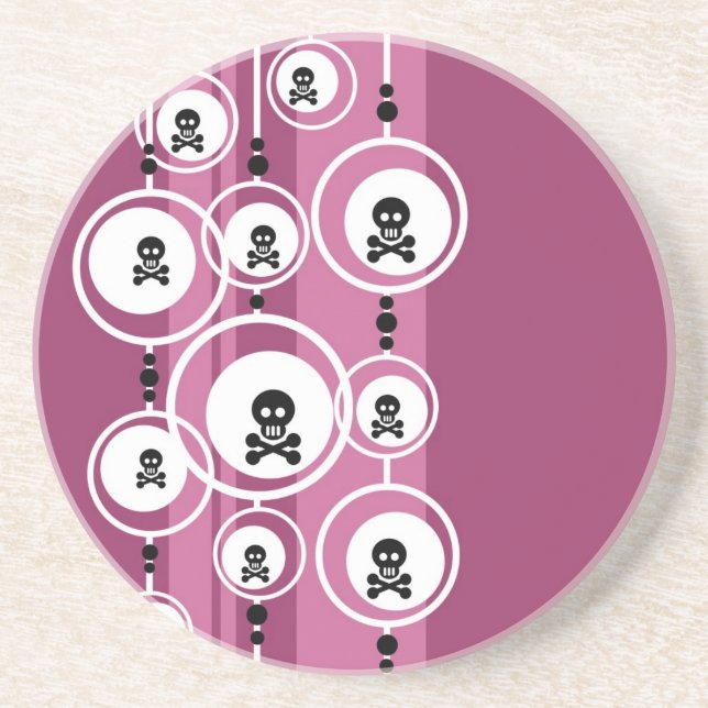 Dessous De Verre En Grès Arrière - plan grunge (Devant)