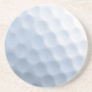 Dessous De Verre En Grès Arrière - plan Motif d'impression de balle de golf