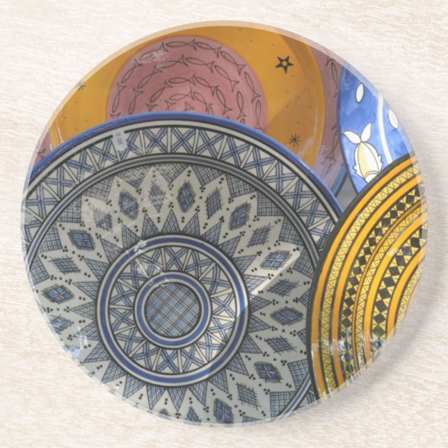Dessous De Verre En Grès Assiettes en céramique (Devant)