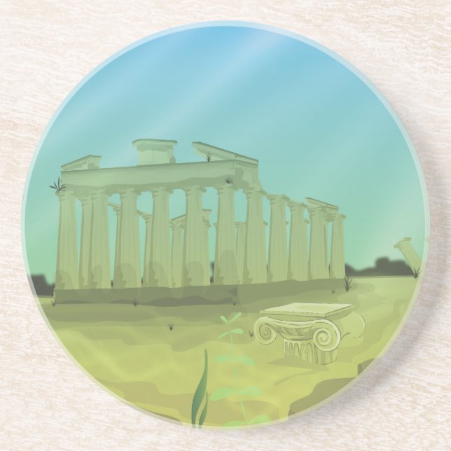 Dessous De Verre En Grès Atlanta (Devant)