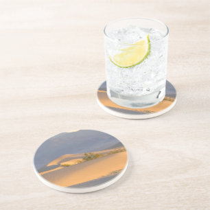 Dessous De Verre En Grès Aube de désert