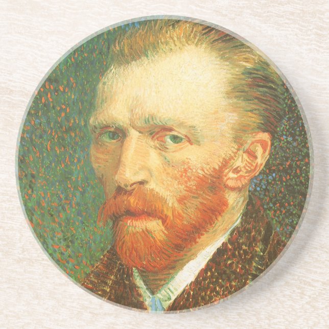 Dessous De Verre En Grès Autoportrait de Vincent van Gogh (Devant)