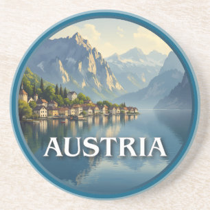 Dessous De Verre En Grès Autriche Hallstatt Union européenne