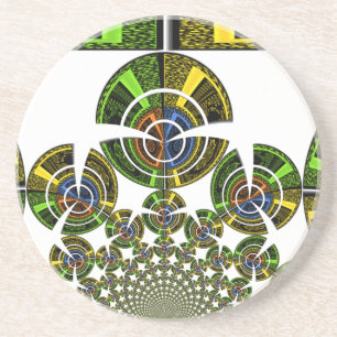 Dessous De Verre En Grès Aztèque