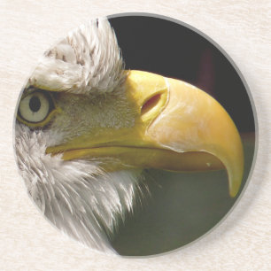 DESSOUS DE VERRE EN GRÈS BALD EAGLE