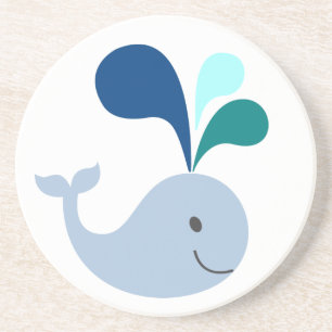 Dessous De Verre En Grès Baleine