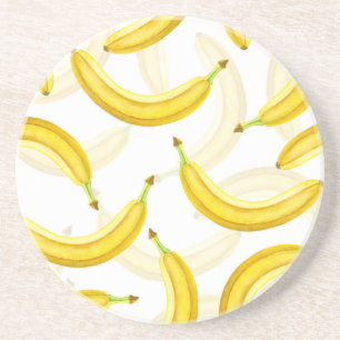 Dessous De Verre En Grès Bananes