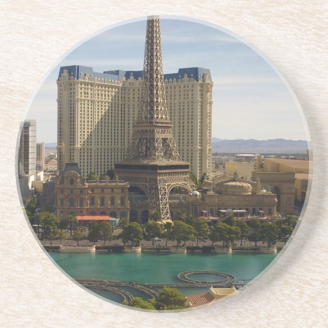 Dessous De Verre En Grès Bande de Las Vegas (Devant)
