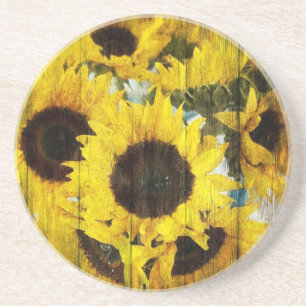 Dessous De Verre En Grès Barn Wood Western Country