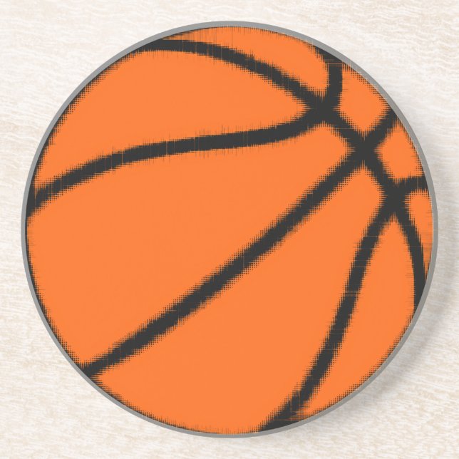 Dessous De Verre En Grès basket-ball (balle) (Devant)