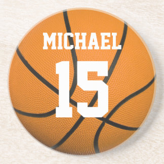 Dessous De Verre En Grès Basket-ball Votre nom