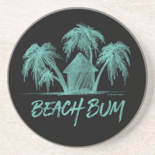 Dessous De Verre En Grès Beach Bum