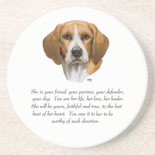 Dessous De Verre En Grès Beagle keepsake