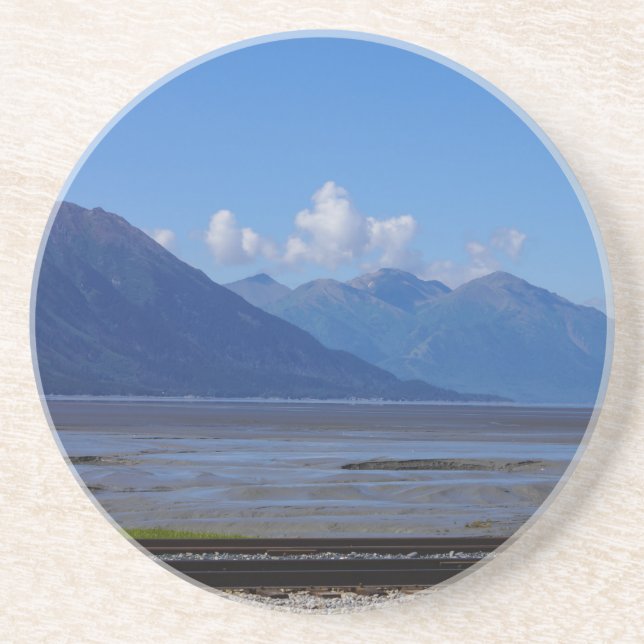 Dessous De Verre En Grès Beauté de l'Alaska (Devant)