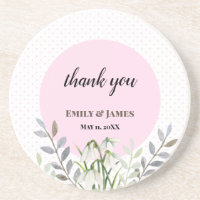 Belle Mariage Blancs neige Pois roses