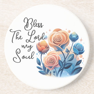 Dessous De Verre En Grès Bénissez Le Seigneur Mon Âme