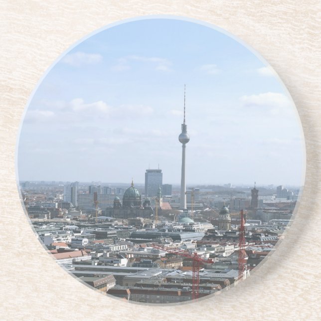 Dessous De Verre En Grès Berlin (Devant)