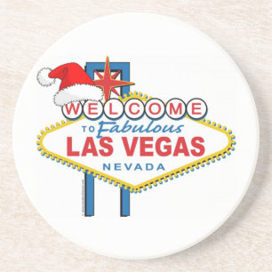 Dessous De Verre En Grès Bienvenue à Fabulous Las Vegas Noël