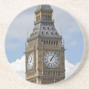 Dessous De Verre En Grès Big Ben et Houses of Parliament, Londres,