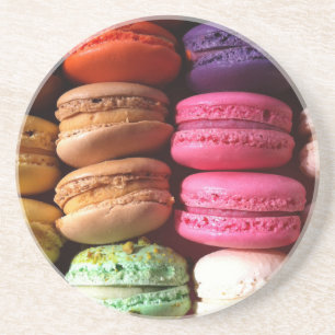 Dessous De Verre En Grès biscuits macaron