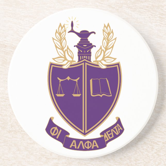 Dessous De Verre En Grès Blason de la P.A.D. (Devant)