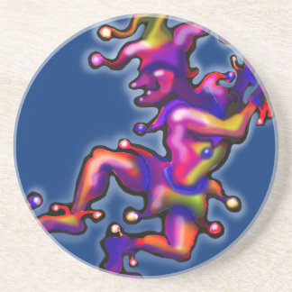 Dessous De Verre En Grès Bleu Jester Saphire