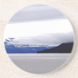 Dessous De Verre En Grès Blues d'Alaska