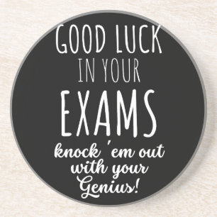 Dessous De Verre En Grès Bonne chance à vos examens