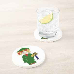 DESSOUS DE VERRE EN GRÈS BONNE DIPLÔME