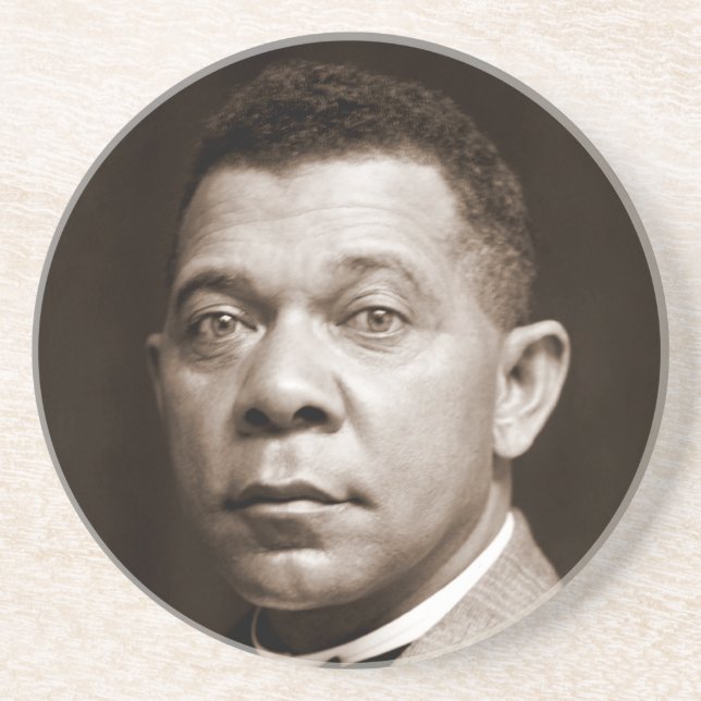 Dessous De Verre En Grès Booker Washington : African American Educator (Devant)