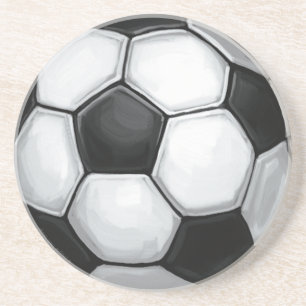 Dessous De Verre En Grès Boule de football