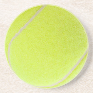Dessous De Verre En Grès Boule de tennis personnalisable