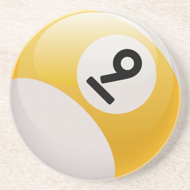 Dessous De Verre En Grès Boule neuf (Devant)