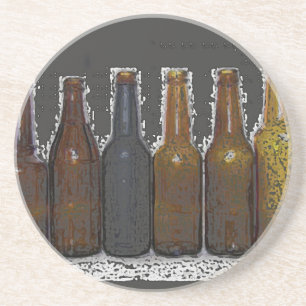 Dessous De Verre En Grès Bouteilles de bière