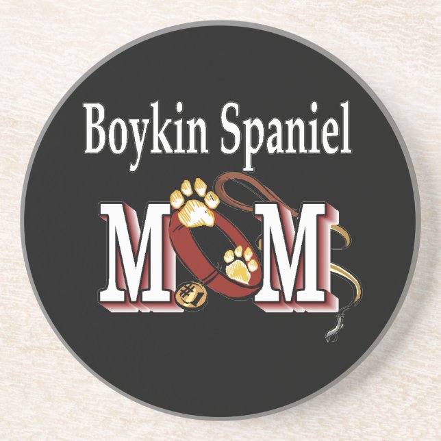 Dessous De Verre En Grès Boykin Spaniel Maman (Devant)
