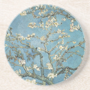 Dessous De Verre En Grès Branches d'amande de Vincent van Gogh   en fleur,