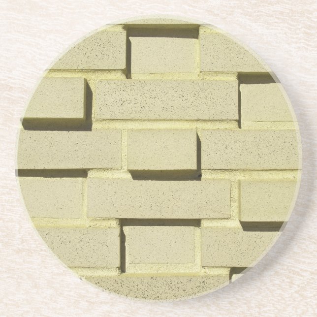 Dessous De Verre En Grès Brick, Rock, Série de pierres—Dessous de verre en  (Devant)
