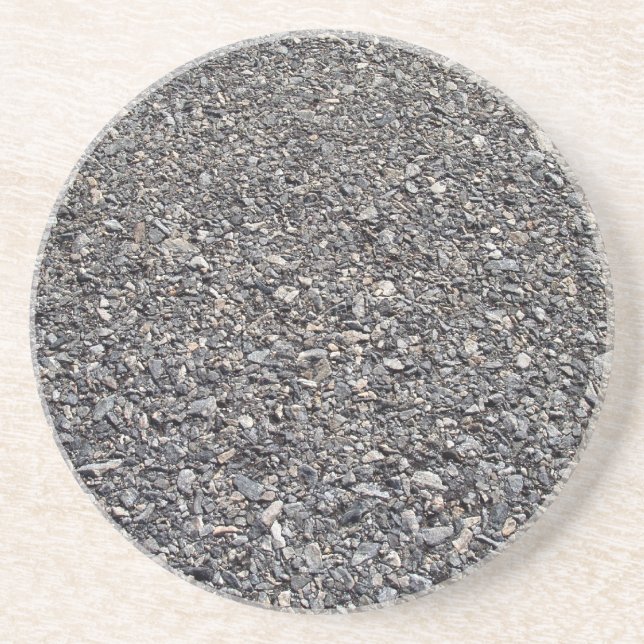 Dessous De Verre En Grès Brick, Rock, Stone Series—Dessous de verre de text (Devant)