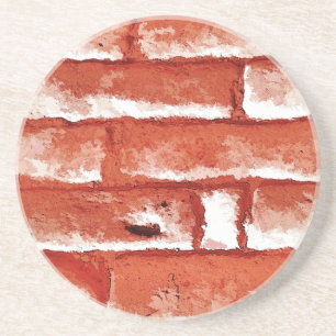 DESSOUS DE VERRE EN GRÈS BRICK WALL