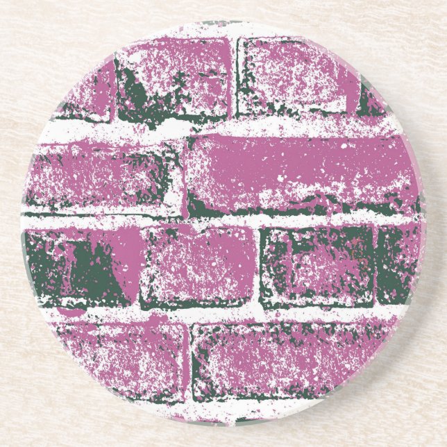 DESSOUS DE VERRE EN GRÈS BRICK WALL (Devant)