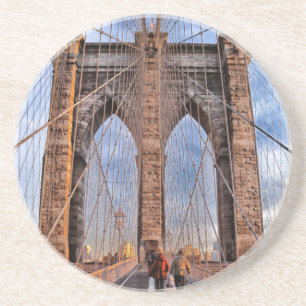Dessous De Verre En Grès Brooklyn Bridge New York City