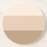 Dessous De Verre En Grès Brown Ombre strié<br><div class="desc">Motif à rayures Ombre marron tendance.</div>